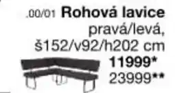 Sconto Rohová lavice RALNA nabídka