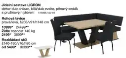 Sconto Jidelní sestava LIGRON nabídka