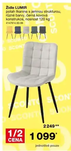 Sconto Židle LUMIR nabídka