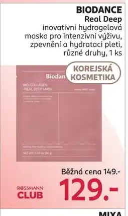 Rossmann BIODANCE Real Deep nabídka