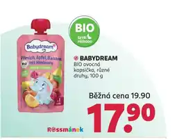 Rossmann BABYDREAM BIO ovocná kapsička nabídka