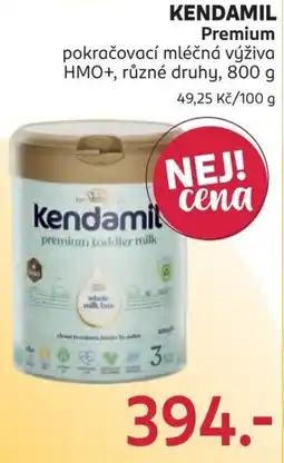 Rossmann KENDAMIL Premium pokračovací mléčná výživa HMO+ nabídka