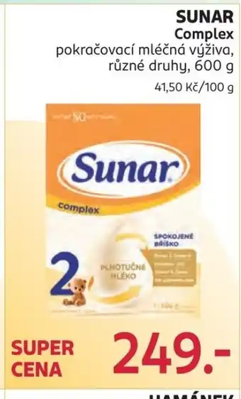 Rossmann SUNAR Complex nabídka