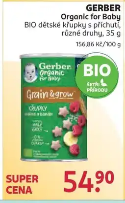 Rossmann GERBER Organic for Baby nabídka