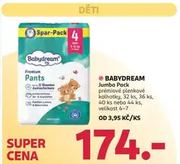 Rossmann BABYDREAM Jumbo Pack nabídka
