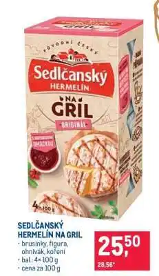 Makro Sedlčanský hermelín na gril nabídka