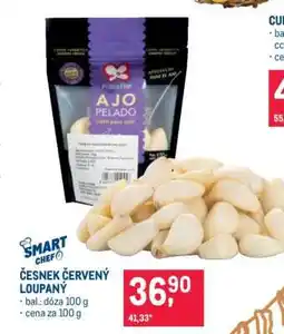 Makro Česnek červený loupaný nabídka