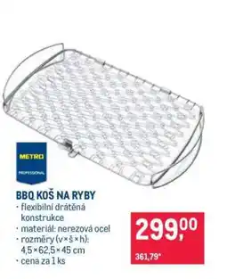 Makro BBQ KOŠ NA RYBY nabídka