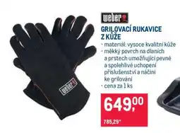 Makro GRILOVACÍ RUKAVICE Z KŮŽE nabídka