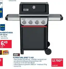 Makro PLYNOVÝ GRIL SPIRIT E-410 nabídka