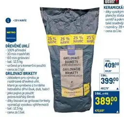 Makro Grilovací brikety nabídka