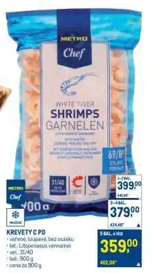 Makro WHITE TIGER SHRIMPS GARNELEN nabídka