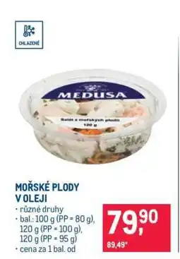 Makro MOŘSKÉ PLODY V OLEJI nabídka