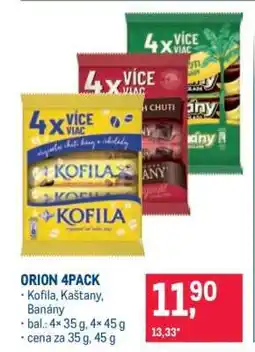 Makro ORION 4PACK nabídka
