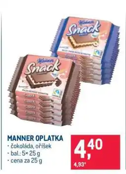Makro MANNER OPLATKA nabídka