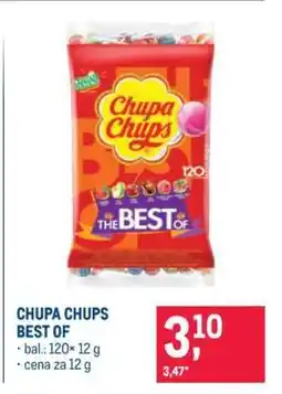 Makro CHUPA CHUPS BEST OF nabídka