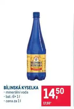 Makro Bílinská kyselka nabídka