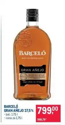 Makro BARCELÓ GRAN AÑEJO 37,5 % nabídka