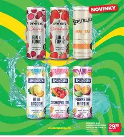 Makro AMUNDSEN BLUE LAGOON, COSMOPOLITAN, PORNSTAR MARTINI 4,5% nabídka