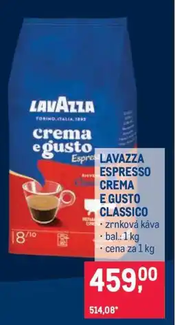 Makro LAVAZZA ESPRESSO CREMA E GUSTO CLASSICO nabídka