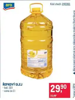 Makro Řepkový olej nabídka