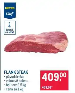 Makro Flank steak nabídka