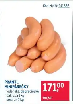 Makro PRANTL MINIPÁREČKY nabídka