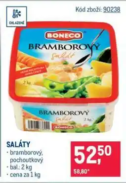 Makro Saláty nabídka