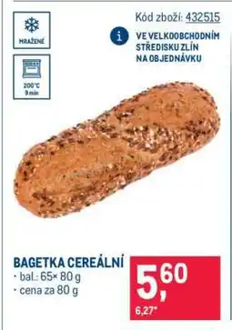 Makro BAGETKA CEREÁLNÍ nabídka