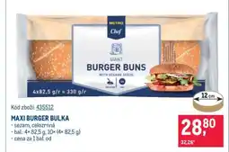 Makro MAXI BURGER BULKA nabídka