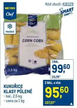 Makro Kukuřice klasy půlené nabídka