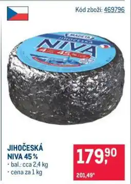 Makro Jihočeská niva 45% nabídka