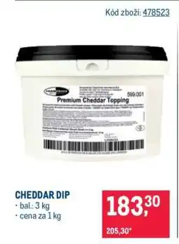 Makro CHEDDAR DIP nabídka