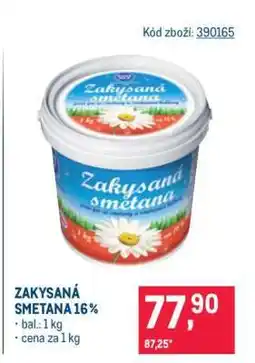 Makro Zakysaná smetana 16% nabídka