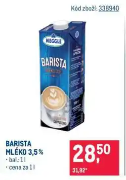 Makro BARISTA MLÉKO 3,5 % nabídka