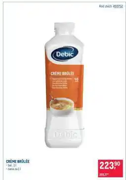 Makro CRÈME BRÛLÉE nabídka