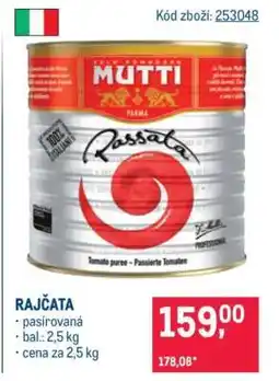 Makro Rajčata nabídka