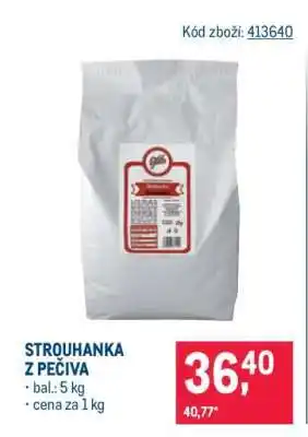 Makro Strouhanka z pečiva nabídka