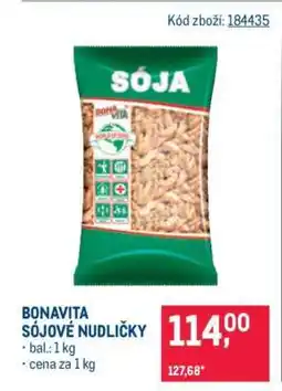 Makro Bonavita sójové nudličky nabídka