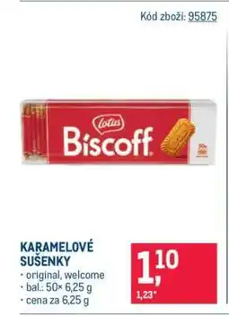 Makro Karamelové sušenky nabídka