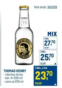 Makro Thomas Henry nabídka