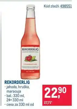 Makro REKORDERLIG nabídka