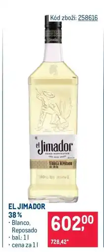 Makro El Jimador 38 % nabídka