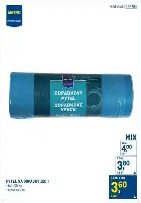 Makro PYTEL NA ODPADKY 120 l nabídka