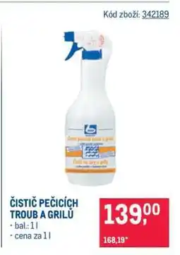 Makro ČISTIČ PEČICÍCH TROUB A GRILŮ nabídka