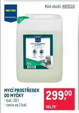 Makro MYCÍ PROSTŘEDEK DO MYČKY nabídka
