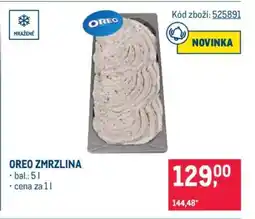 Makro Oreo zmrzlina nabídka