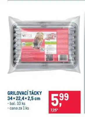 Grilovací tácky