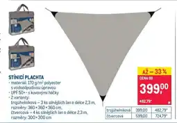 Makro STÍNÍCÍ PLACHTA nabídka