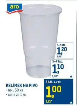 Makro Kelímek na pivo nabídka